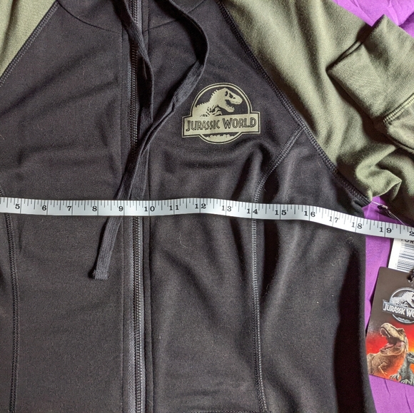 Jurassic World Roar Active Zip Hoodie - Picture 5 of 12
